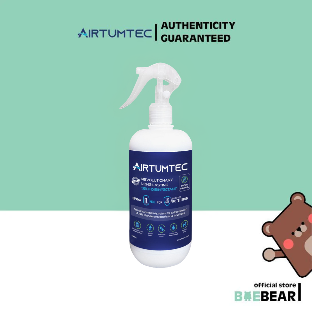 AirTumtec Long Lasting Self-Disinfecting Spray, 50ml | 500ml