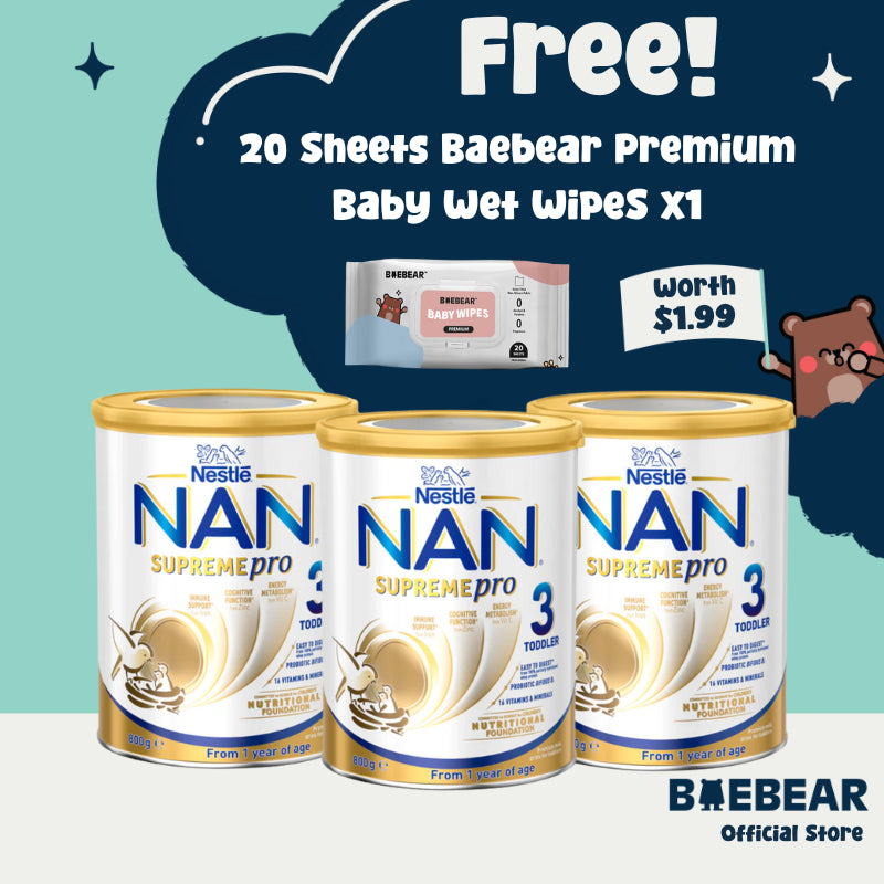 [Bundle of 3] Nestle NAN Supreme Pro Stage 3, 800g