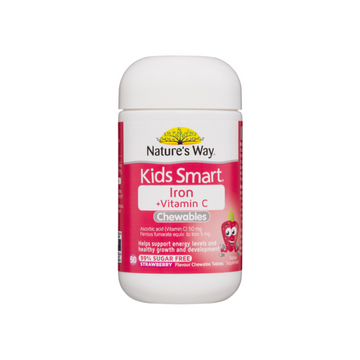 Nature's Way Kids Smart Iron Chewable 50s (SG)