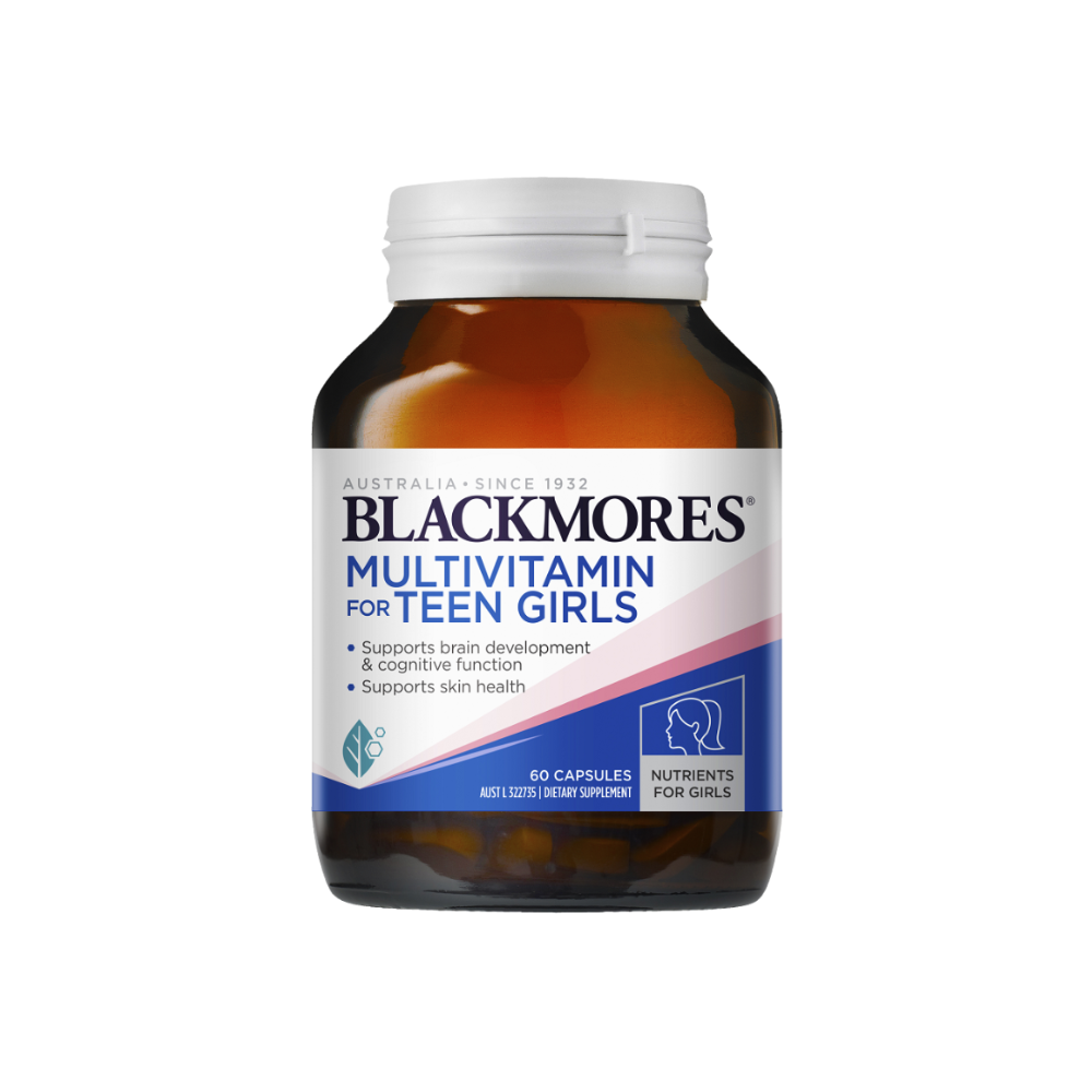 Blackmores Multivitamin for Teen Girls, 60 Capsules