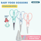 Baebear Baby Stainless Steel Food Scissors Mint | Blue | Mint