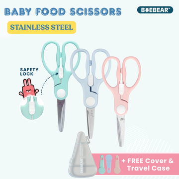 Baebear Baby Stainless Steel Food Scissors Mint | Blue | Mint
