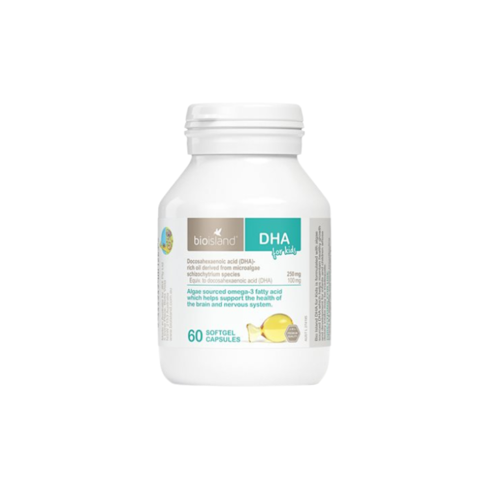 Bio Island DHA Kids 60 Capsules