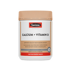 Swisse Ultiboost Calcium + Vitamin D, 90 Tablets | 150 Tablets | 250 Tablets
