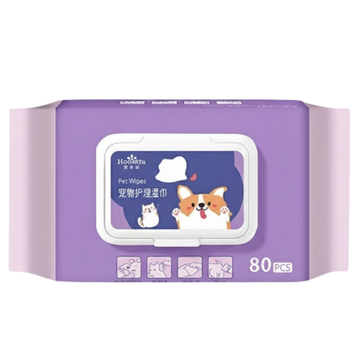 MeiShiYu Pet Wet Wipes, 80s