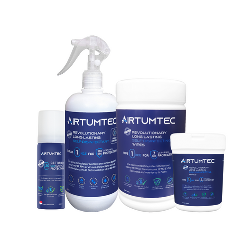 AirTumtec Long Lasting Self-Disinfecting Spray, 50ml | 500ml