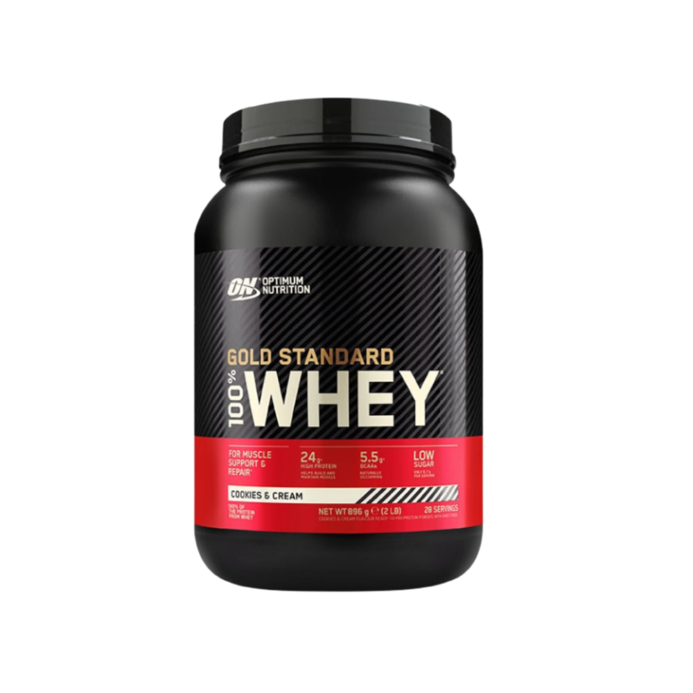 Optimum Nutrition Gold Standard 100% Whey Cookies & Cream, 896g