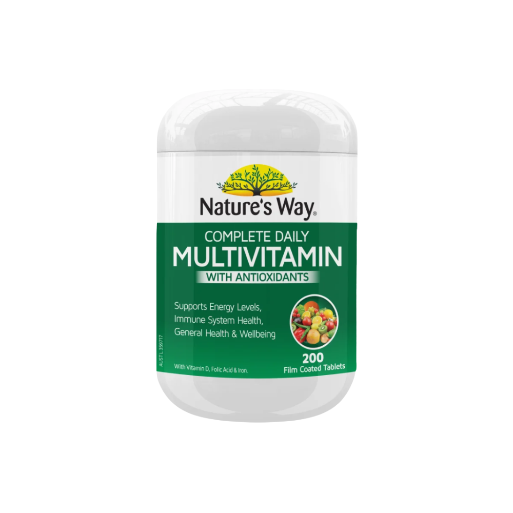 Nature's Way Multivitamin with Antioxidants 200 Tablets (SG)