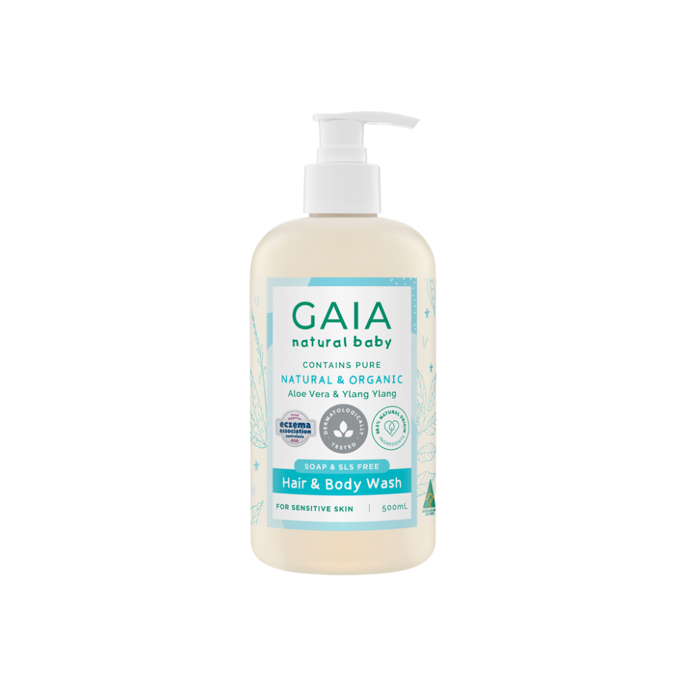 [Organic] GAIA Baby Hair & Body Wash 500mL