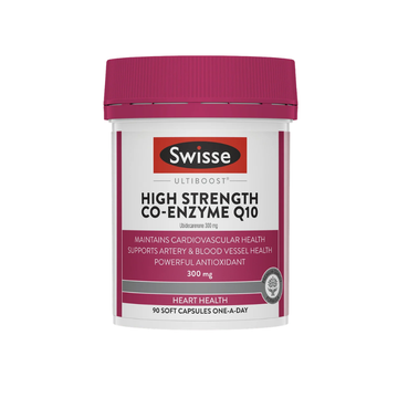 Swisse High Strength CoQ10 300mg, 90 Capsules