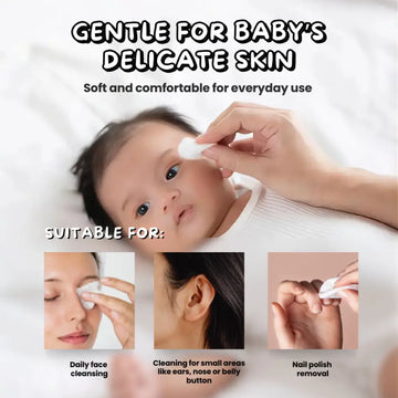 Baebear Baby Cotton Balls (100pcs/Bag)