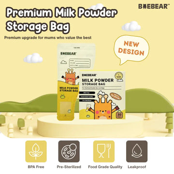 BAEBEAR Disposable Milk Powder Storage Bags, 30 bags