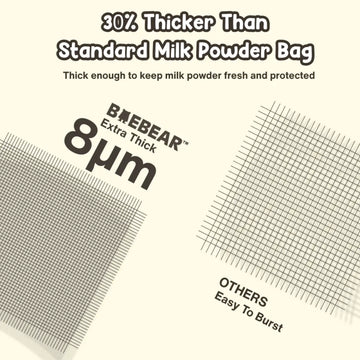 BAEBEAR Disposable Milk Powder Storage Bags, 30 bags