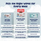 Baebear Essential Baby Wet Wipes 80 Sheets x 20 Packets | Bundle Deal 1600 Sheets 80 Sheets x 20 Packs
