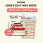 Baebear Premium Mini Chope Seat Wet Wipes 10s x 40 Packs 10sx10 Packs (1 BAG)
