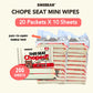 Baebear Premium Mini Chope Seat Wet Wipes 10s x 40 Packs 10sx20 Packs (2 BAG)
