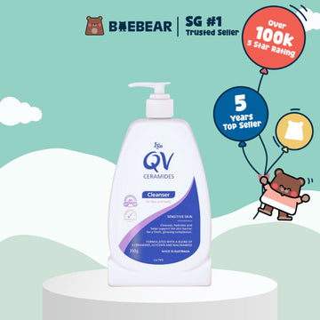QV Ceramides Moisturising Lotion, Cleanser, Cream 350g | 500 | 1.25kg