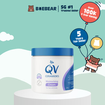 QV Ceramides Moisturising Lotion, Cleanser, Cream 350g | 500 | 1.25kg