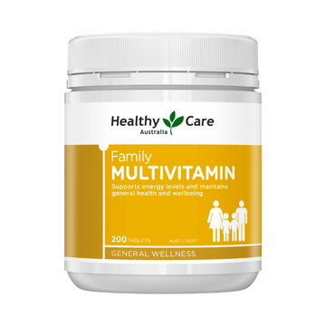 Healthy Care Family Multivitamin, 200 Tablets