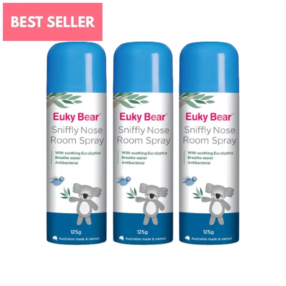 Euky Bear Sniffly Nose Room Spray 125g Bundle of 3