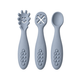 Baebear 3-Pk Baby Self-Feeding Silicone Pre-Spoons, 7 Colours