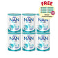[FREE CUSTOMIZABLE NAME STICKER] Bundle of 6 Milk Powder - Nan Optipro 3 - 6 Tins