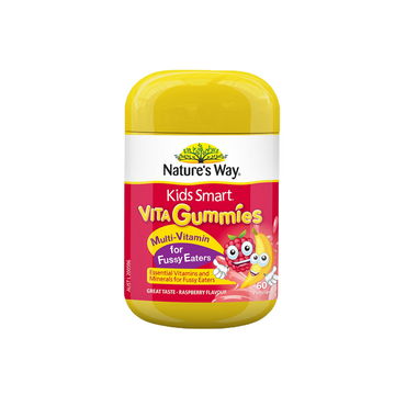 Nature's Way Kids Smart Vita Gummies Multi-Vitamin for Fussy Eaters, 60S