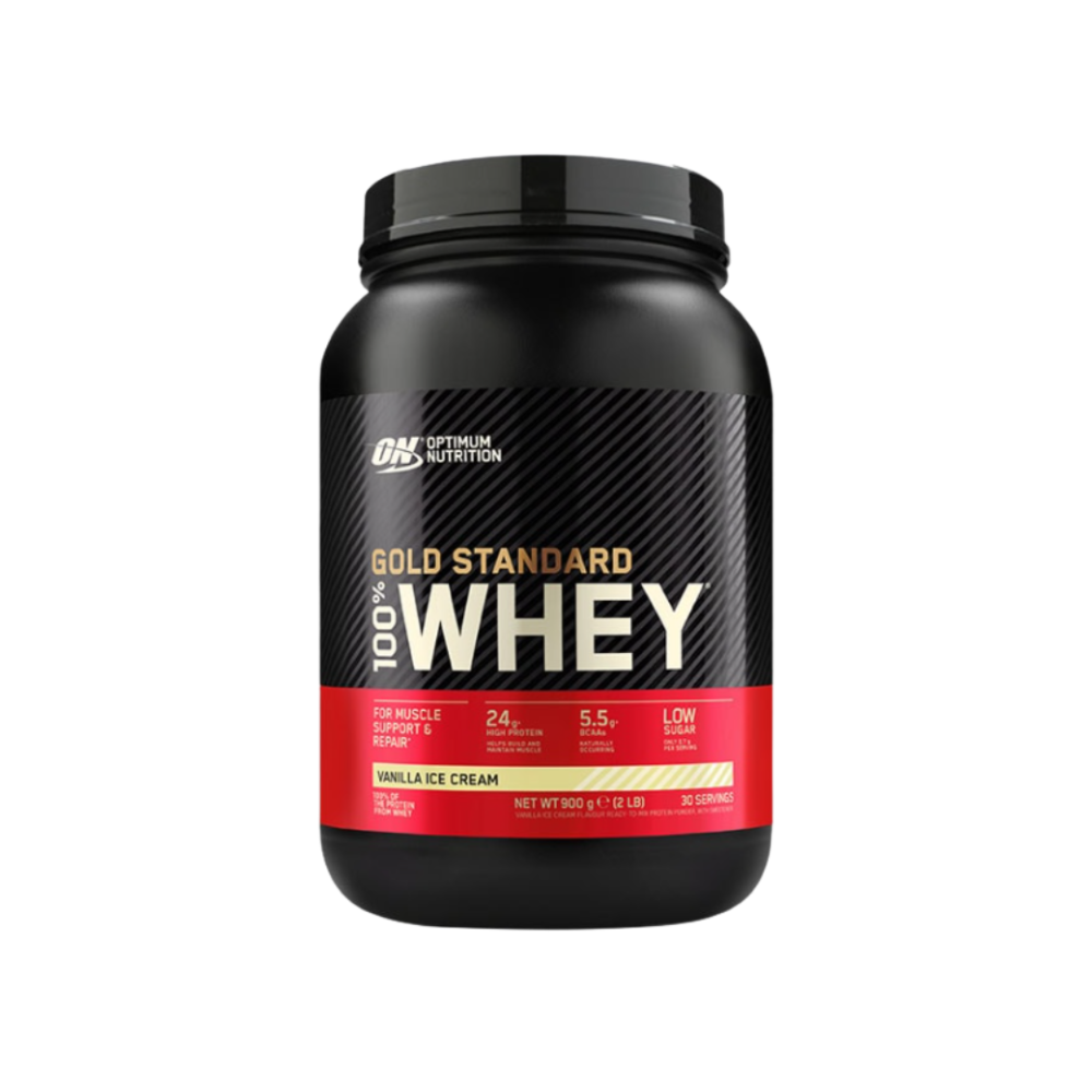 Optimum Nutrition Gold Standard 100% Whey Vanilla Ice Cream, 900g