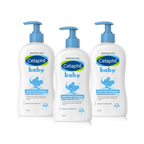 [Bundle of 3] Cetaphil Baby Gentle Wash and Shampoo with Shea Butter, 400ml