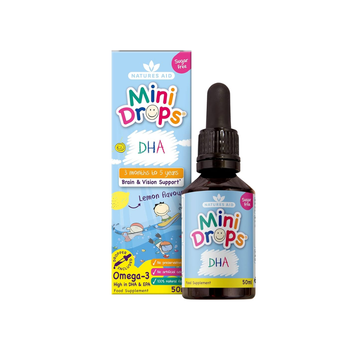 Natures Aid Mini Drops DHA, 50ml