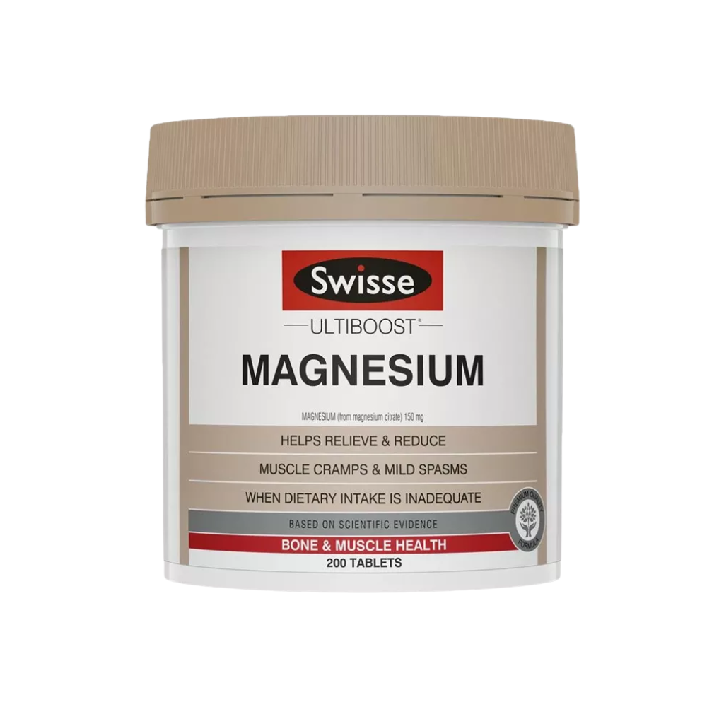 Swisse Ultiboost Magnesium, 200 Tablets