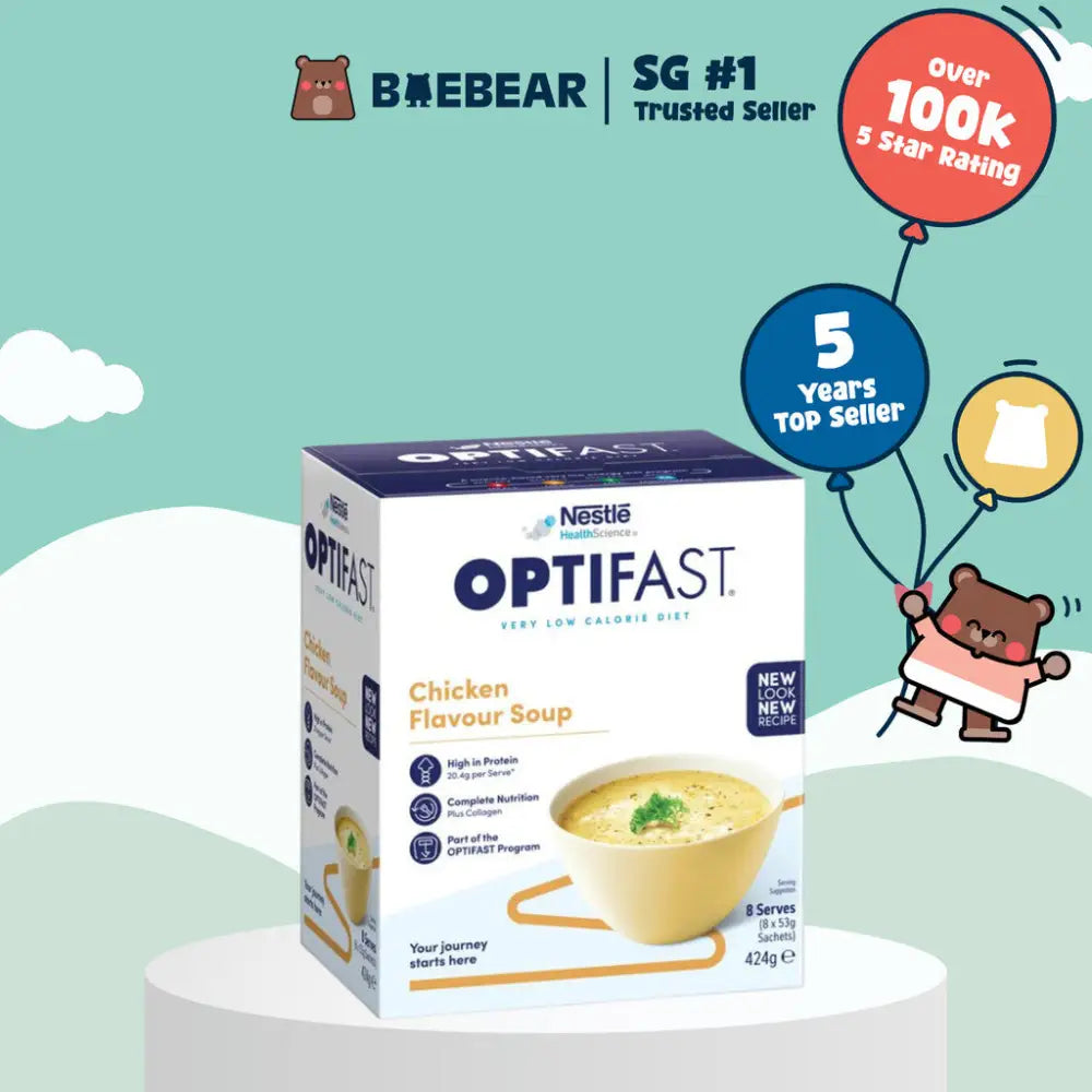 Nestle Optifast Very Low Calorie Diet Milkshake,Coffee,Vanilla,Chocolate,Strawberry,Chicken Soup,Potato Soup (SG)