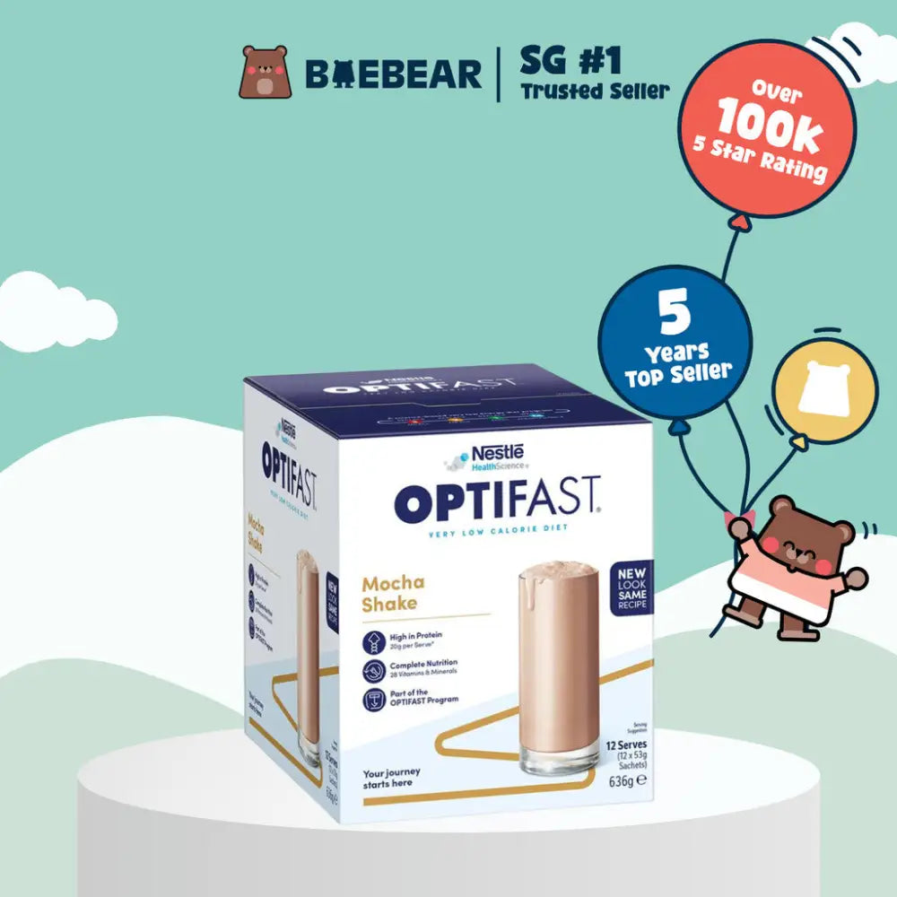 Nestle Optifast Very Low Calorie Diet Milkshake,Coffee,Vanilla,Chocolate,Strawberry,Chicken Soup,Potato Soup (SG) Mocha