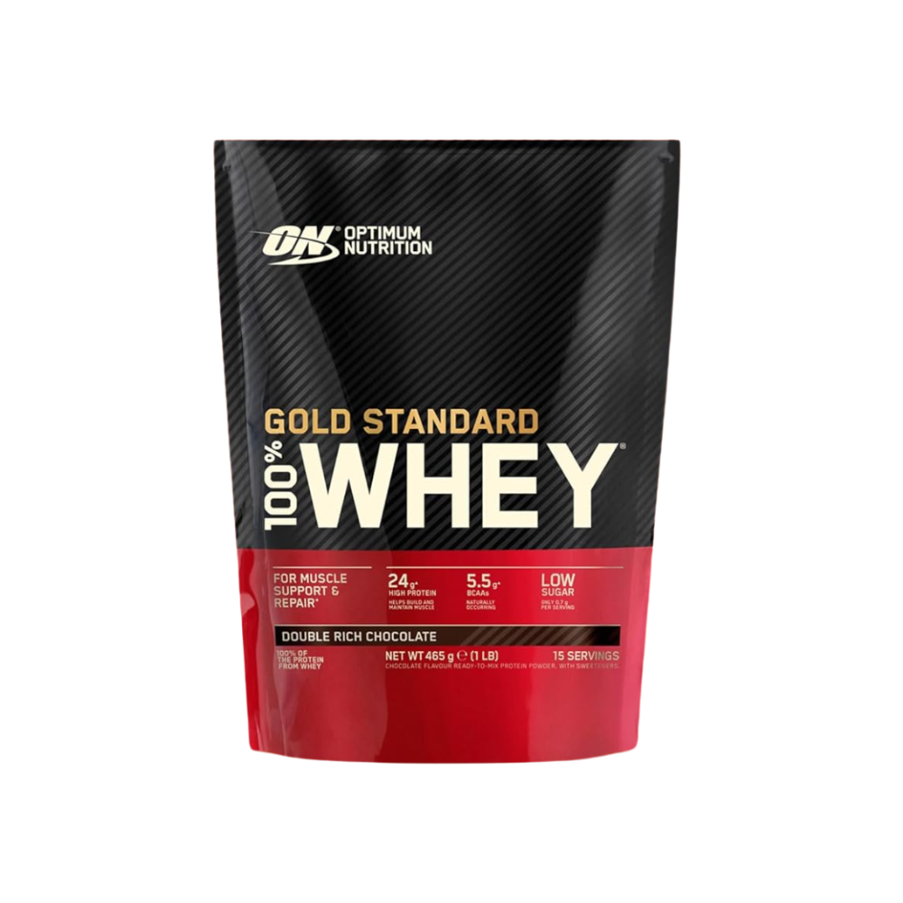Optimum Nutrition Gold Standard 100% Whey Double Rich Chocolate, 465g