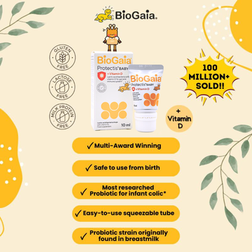 Biogaia Protectis Baby Probiotic Drops with Vitamin D, 10ml