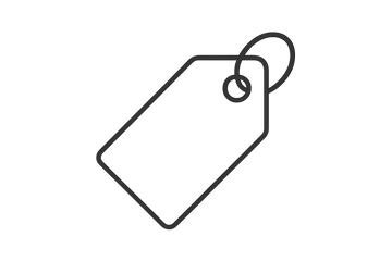 price tag icon no fill