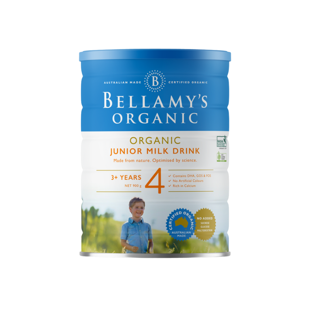 Bellamy's Organic Junior Milk Drink Formula Step 4, 900g