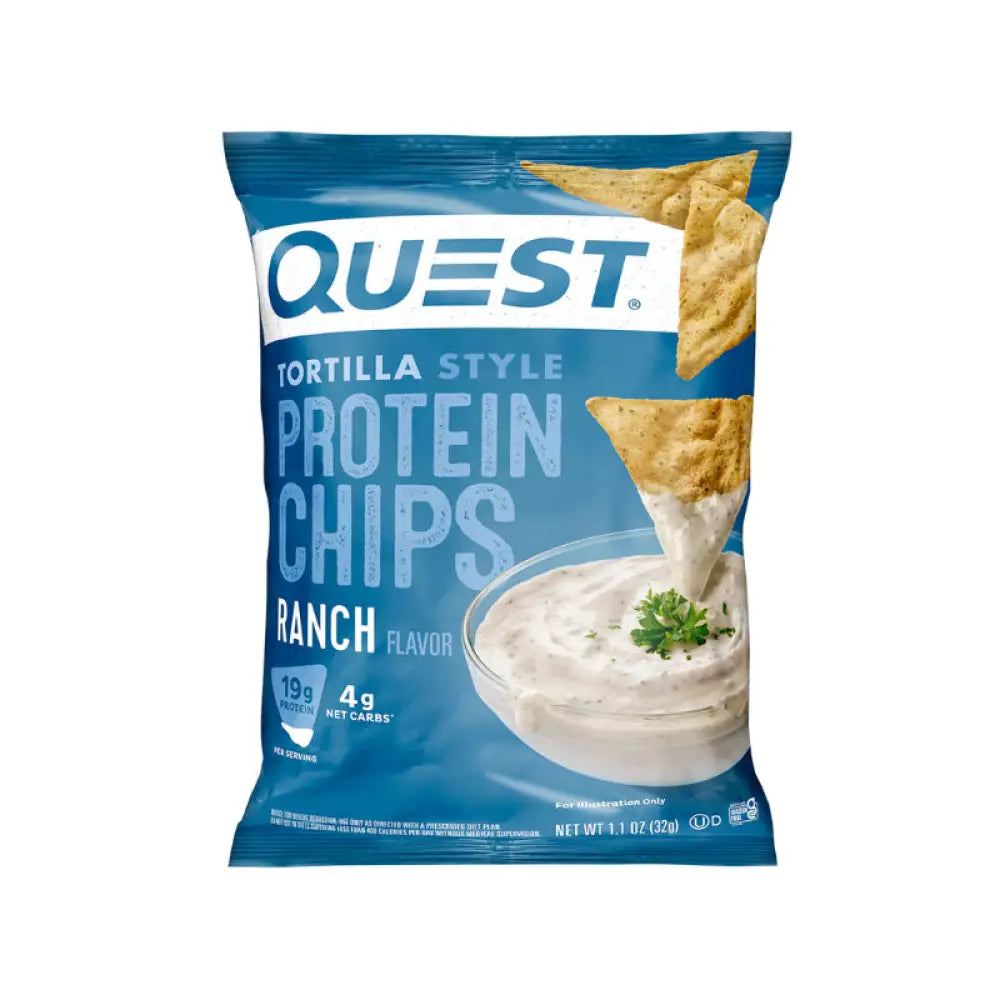 Quest Protein Chips 4g (Nancho Cheese | Sour Cream | BBQ | Chili Lime | Spicy Sweet) Ranch Chips