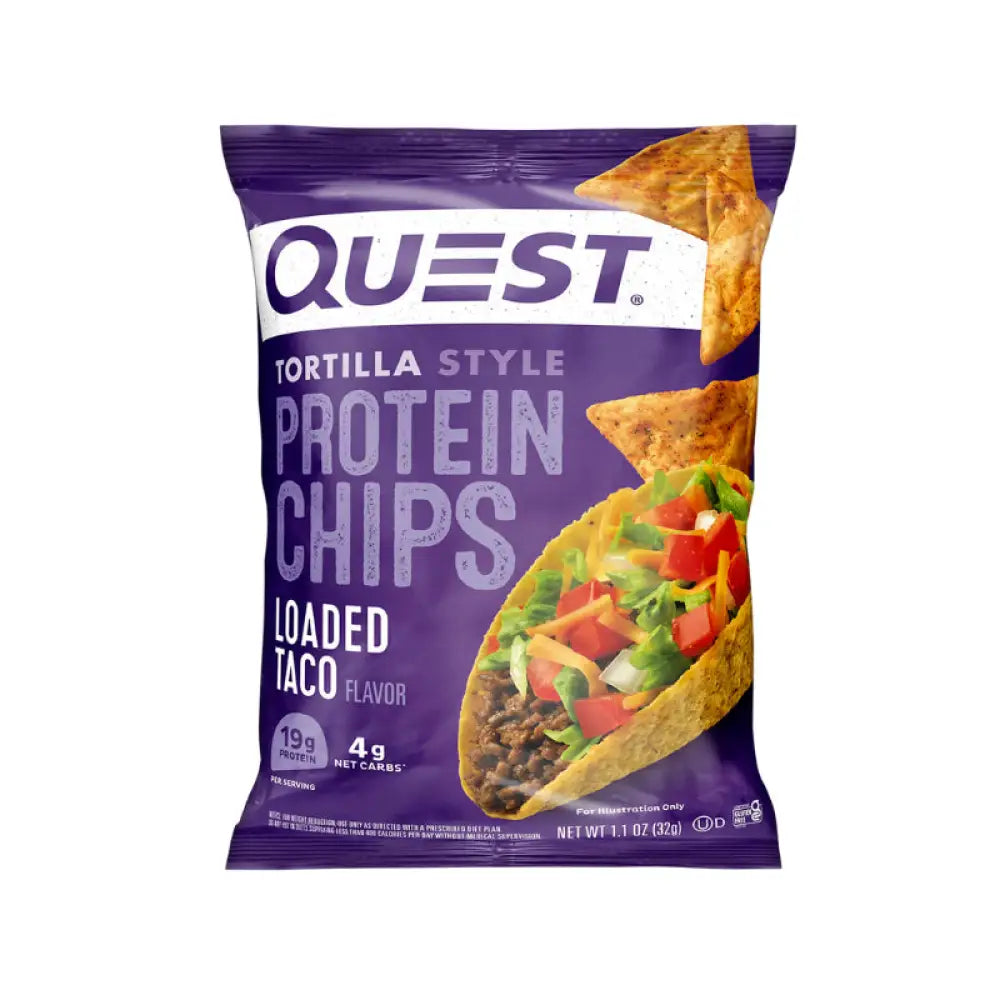 Quest Protein Chips 4g (Nancho Cheese | Sour Cream | BBQ | Chili Lime | Spicy Sweet) Taco Chips
