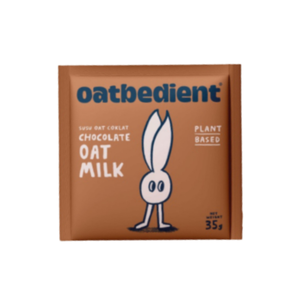 Oatbedient Chocolate Oat Milk, 1 Sachet