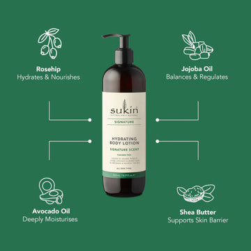 Sukin Hydrating Body Lotion Signature Scent, 500mL