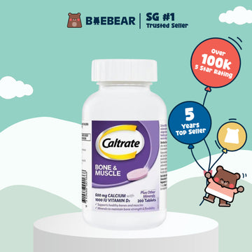 Caltrate Bone and Muscle, 100 Tablets | 200 Tablets