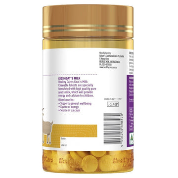 Healthy Care Goat's Milk, 300 Chewable Tablets