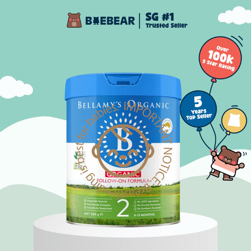 Bellamy's Organic Infant Formula 2缶セット Organic Milk Powder Bellamy Formula 2 NEW PACKAGING] Bellamy's