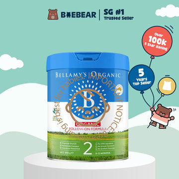 [NEW PACKAGING] Bellamy's Organic Follow-On Milk Drink Stage 2, 800g