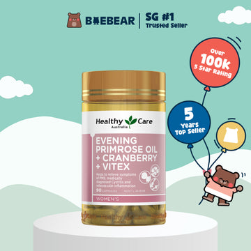 Healthy Care Evening Primrose Oil+ Cranberry+ Vitex, 90 Capsules