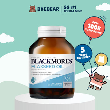 Blackmores Flaxseed Oil, 100 Capsules