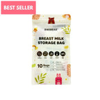 [Thermal] BAEBEAR Breast Milk Storage Bag 250ml (10pcs/bag) Temperature Sensor | Leakproof | Pour Spout | Local Stock