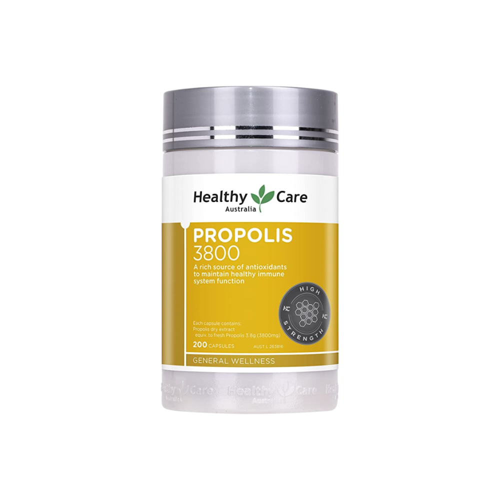 Healthy Care Propolis 3800mg 200 Capsules (SG)