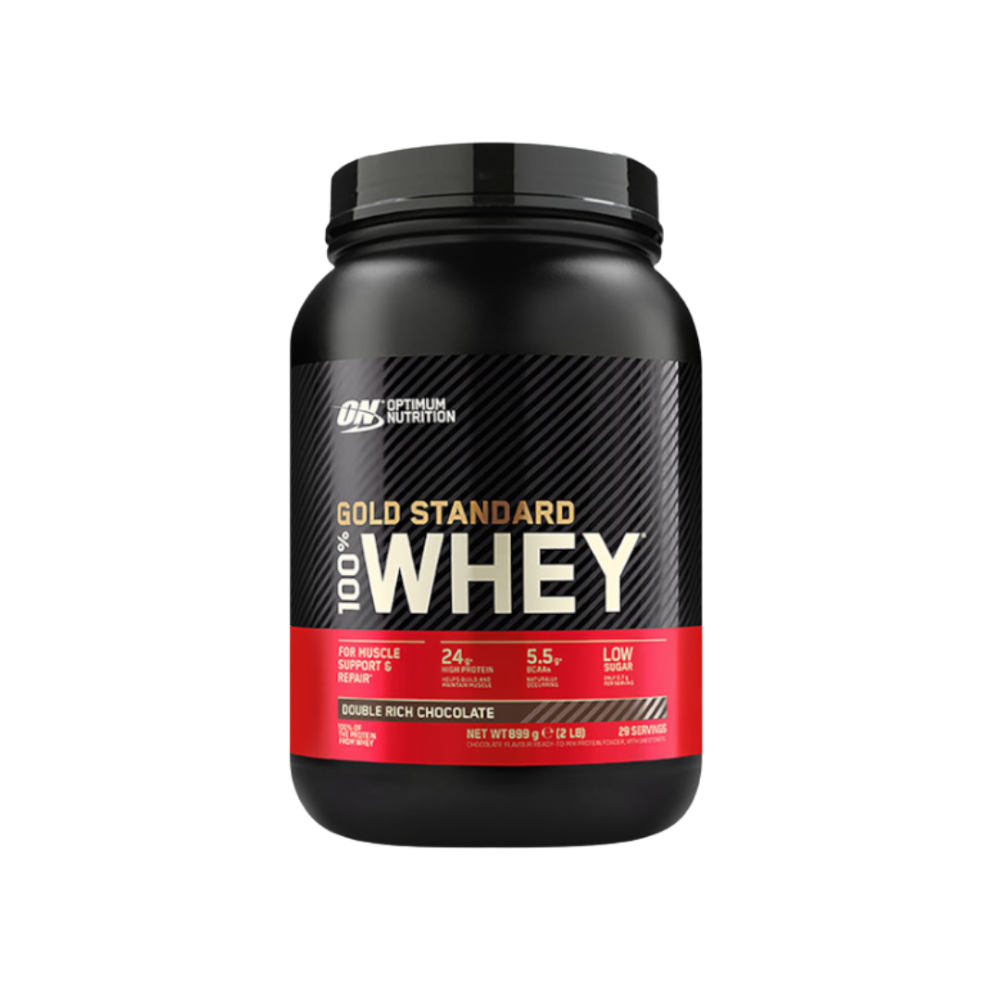 Optimum Nutrition Gold Standard 100% Whey Double Rich Chocolate, 2LB